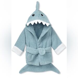 NWOT Baby Shark Hooded Bath Robe